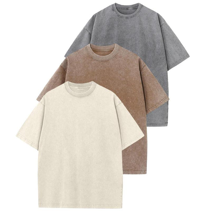 HOLLIE - Casual Crew Neck Loose Fit T-Shirt (3-Pack)" на български е: "HOLLIE - Casual Crew Neck Свободна Фит Тениска (3-Pack)
