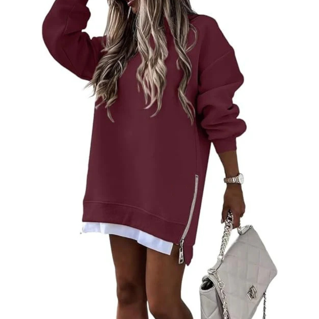 CHARLOTTE - Модерен Oversized Casual Пуловер