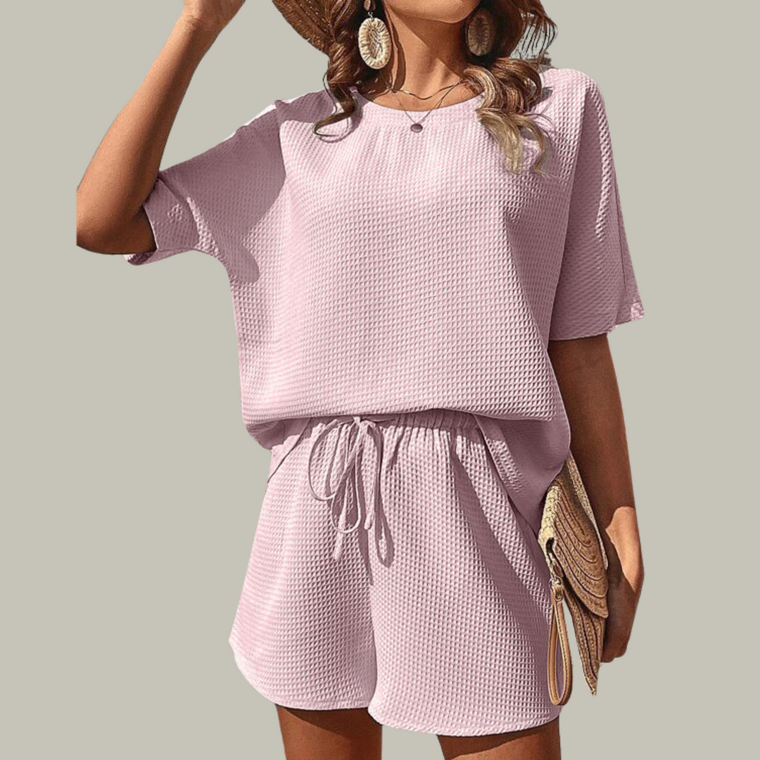 NIEVES – Летен комплект за свободно време с големи размери