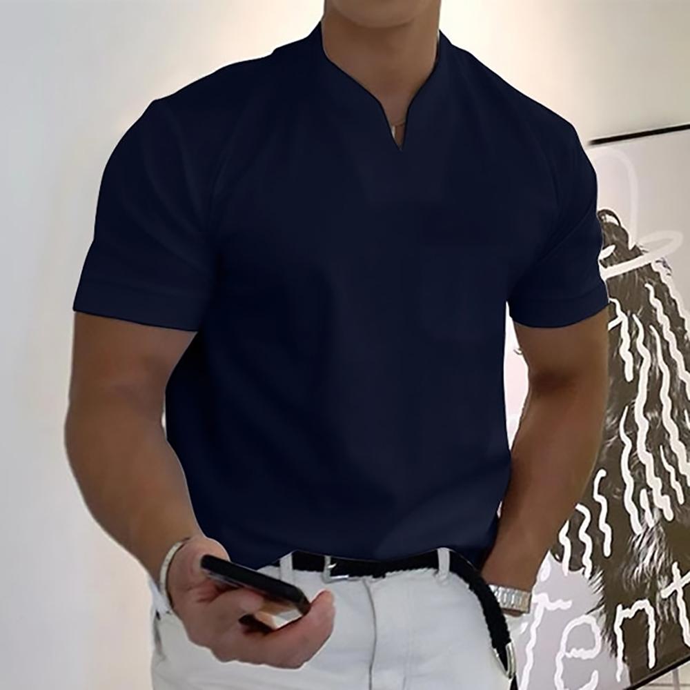 Мъжка елегантна casual поло риза