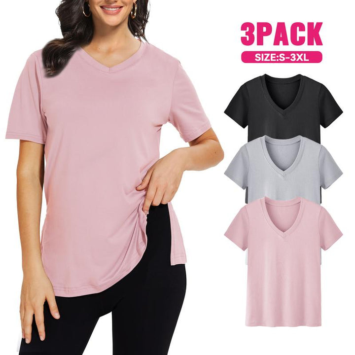 SELENA - Casual Loose Fit Tee (Комплект от 3)