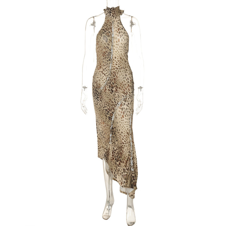 САБИНА - Елегантна рокля с гол гръб и без ръкави
