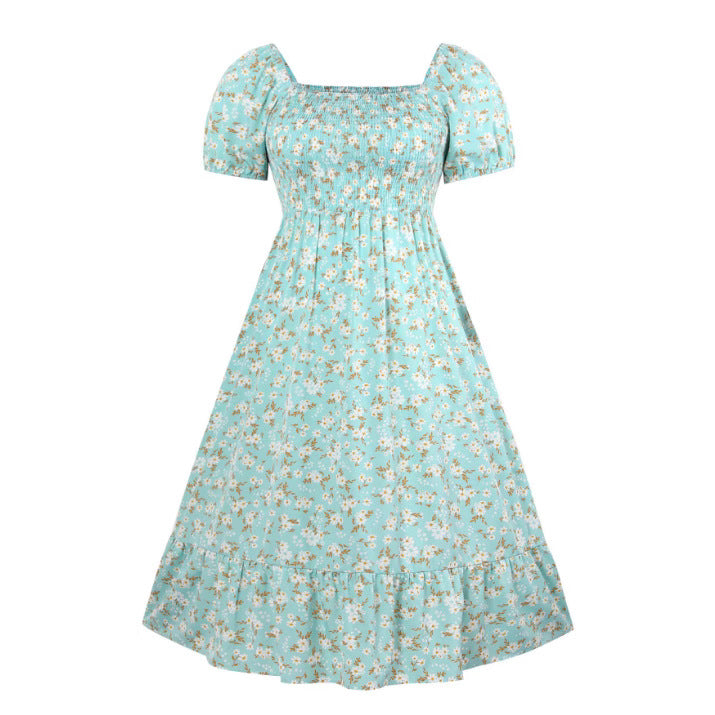 JOSIANE - Романтична цветна рокля