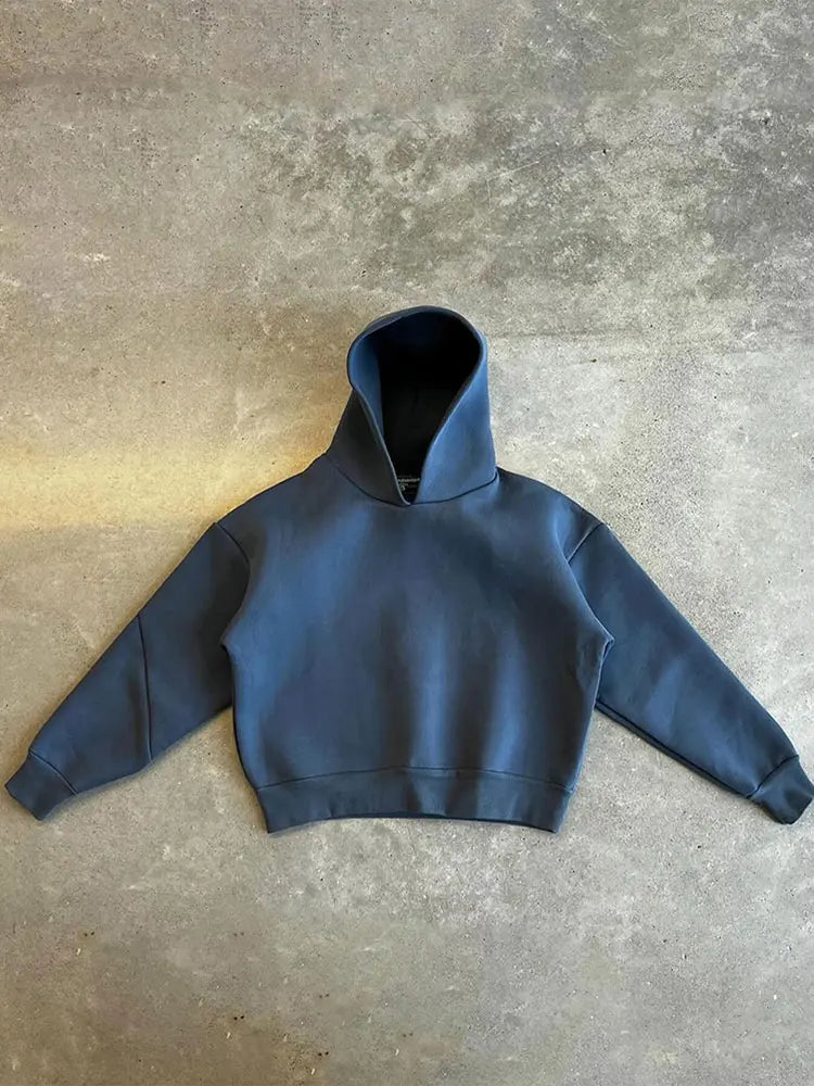 Мъжки Tracksuit за Улична Мода и Всекидневно Носене Oversized Худи и Джогъри Комплект