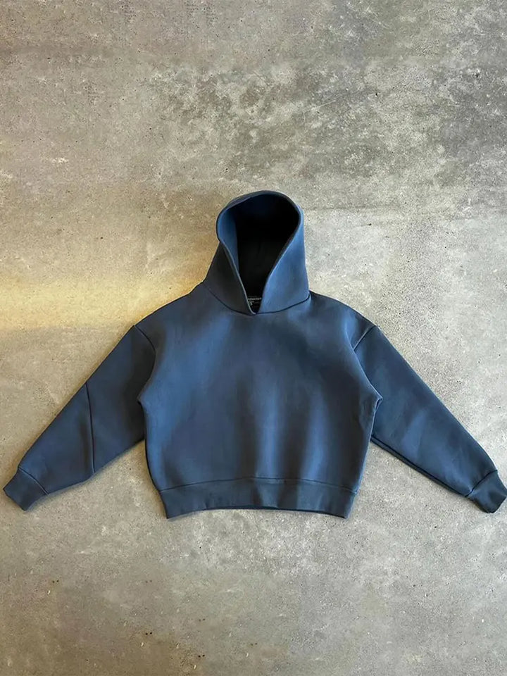 Мъжки Tracksuit за Улична Мода и Всекидневно Носене Oversized Худи и Джогъри Комплект