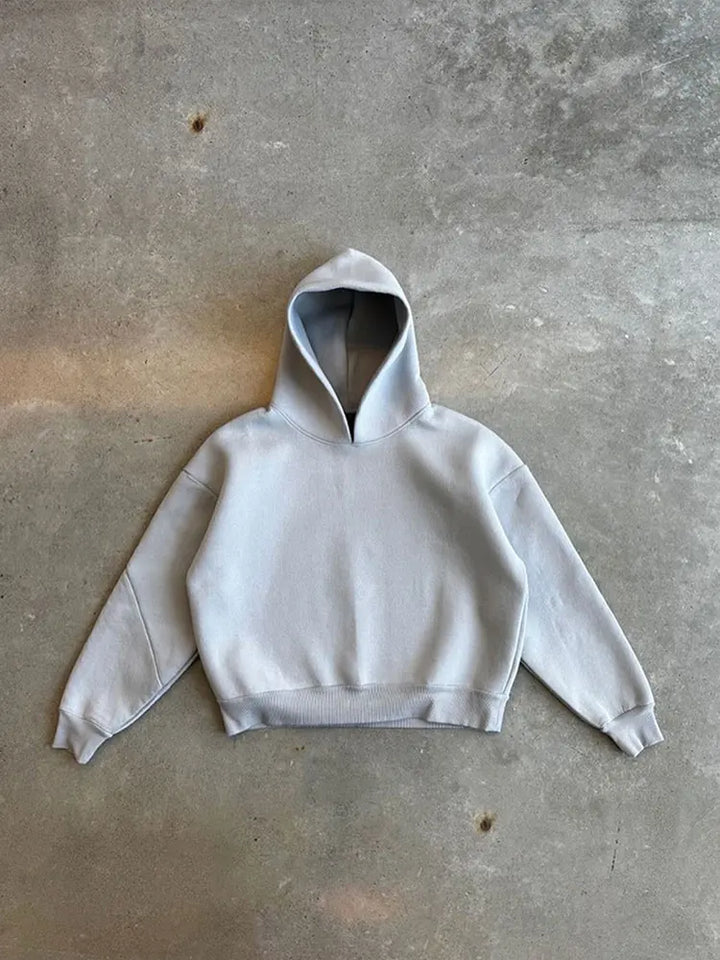 Мъжки Tracksuit за Улична Мода и Всекидневно Носене Oversized Худи и Джогъри Комплект