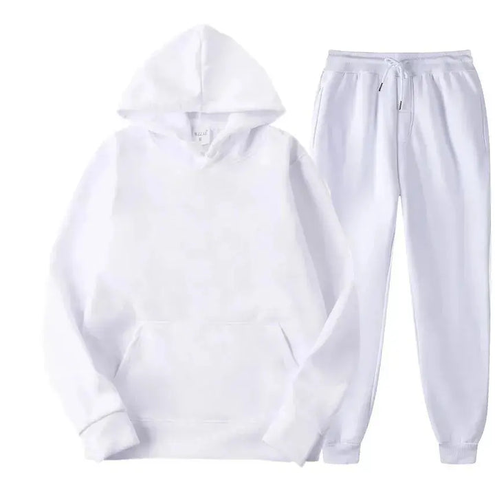 Мъжки Tracksuit за ежедневно носене Комплект Hoodie и Joggers за тренировка