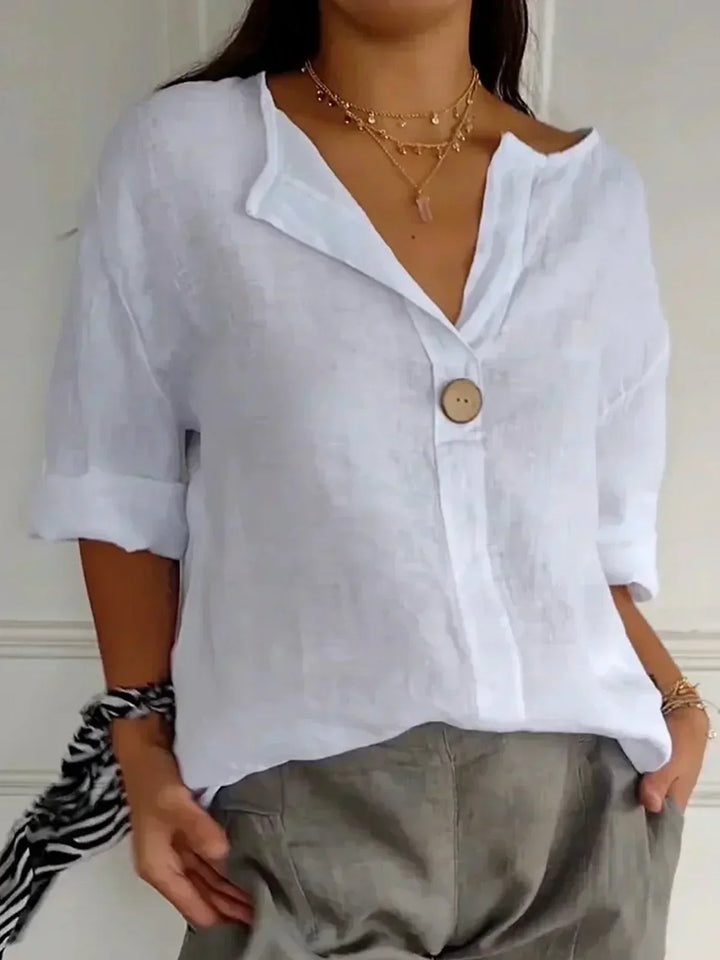 NAYLA - Casual V-образно блуза