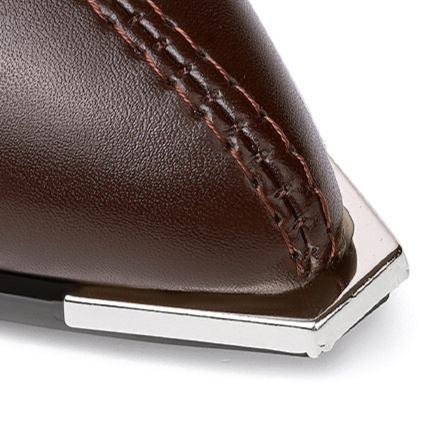 NOX - Челси Боти с Хромирани Носове