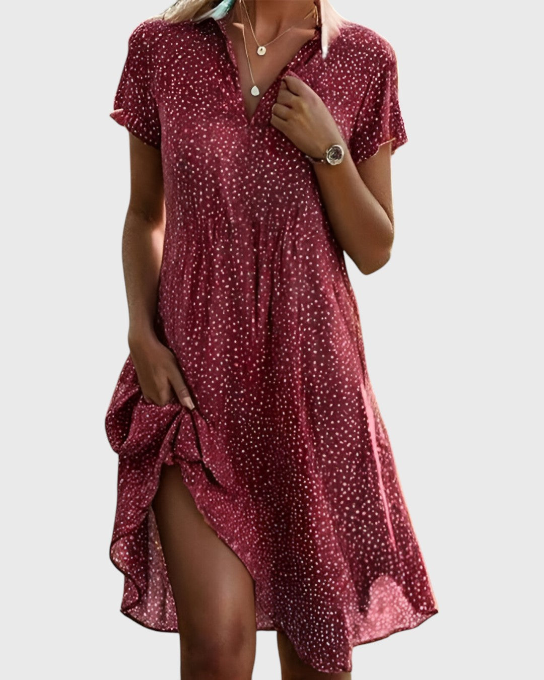 MARY - Casual Loose-Fit Рокля